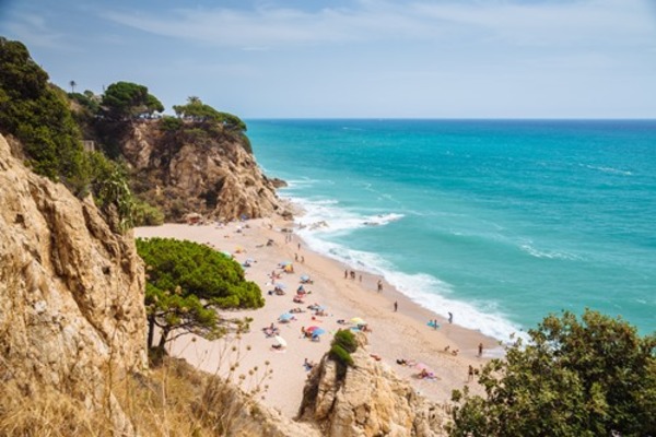 Calella - Strandabschnitt